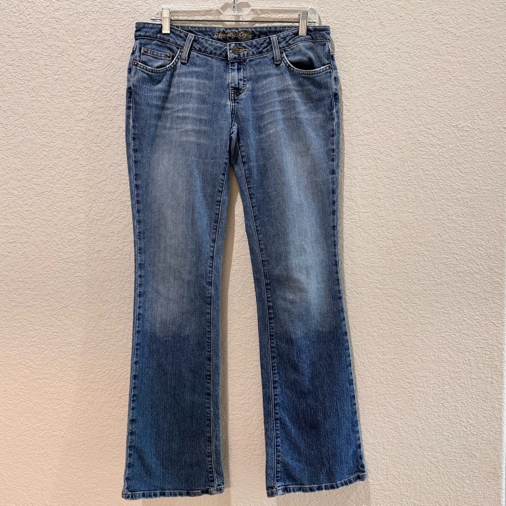 American Eagle Outfitters Blue Jeans Skinny Flare